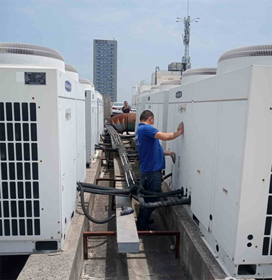 海宁中央空调制热和不制冷系统维修方法